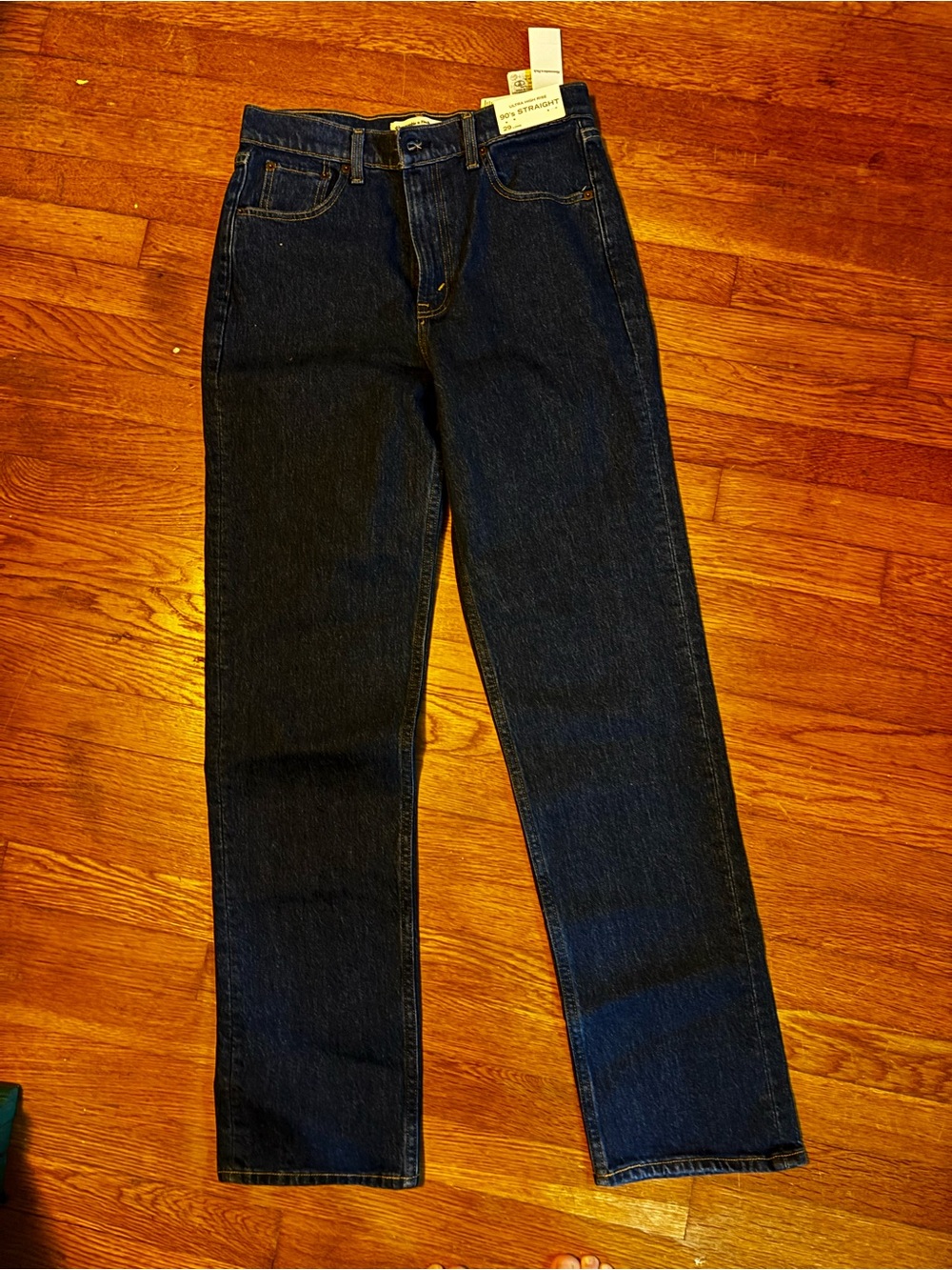 Dark Blue Straight Fit women’s Jeans